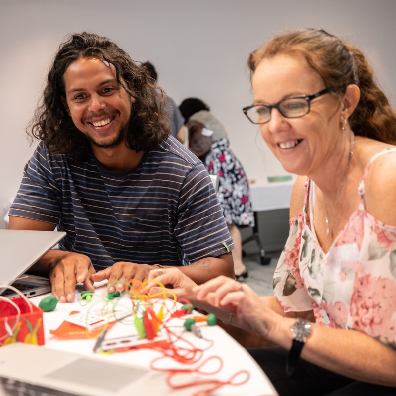 Questacon STEM Futures workshop March 2021 Participants at Questacon STEM Futures workshop