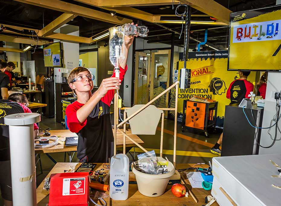 Young inventors tackle global solutions Questacon The National