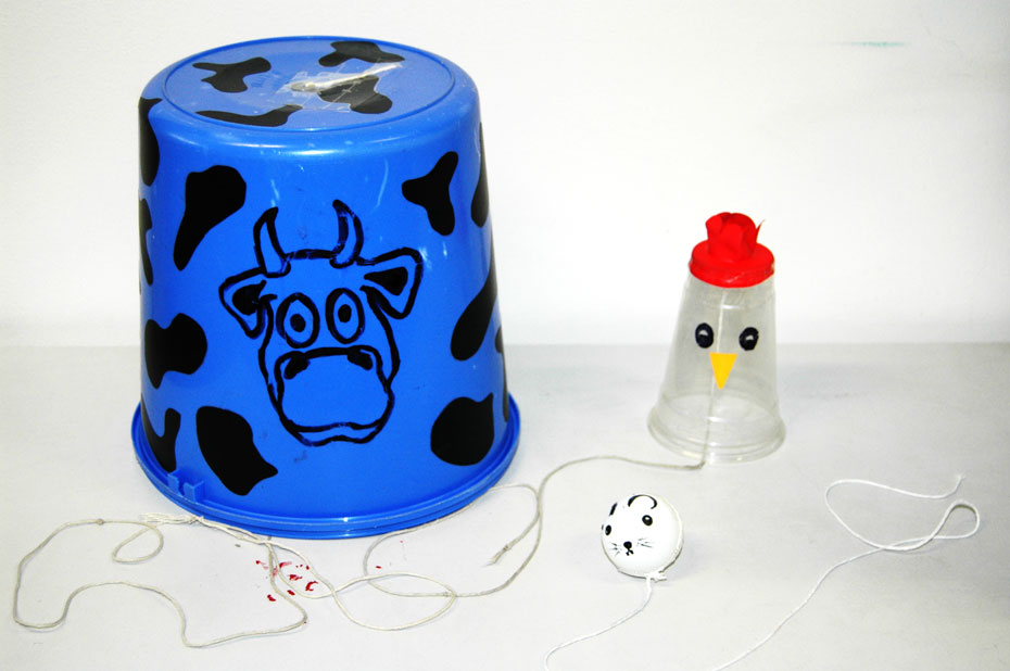 Mooing Bucket | Questacon - The National Science and Technology Centre