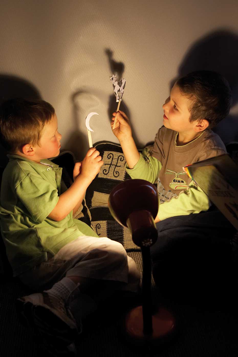 shadow puppets questacon the national science and moon light lamp with picture