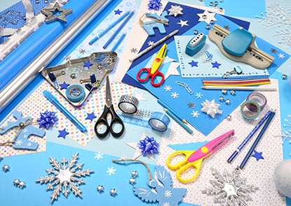 Various craft supplies