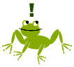 cartoon picture of a frog