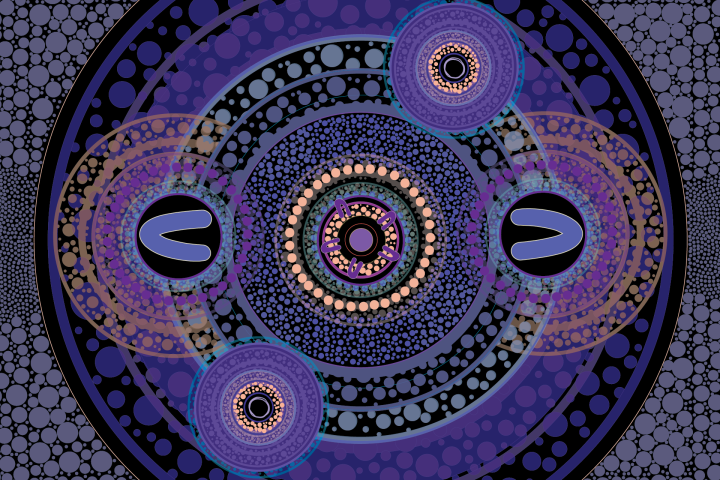 Acknowledgement of Country artwork by Lynnice Letty Church