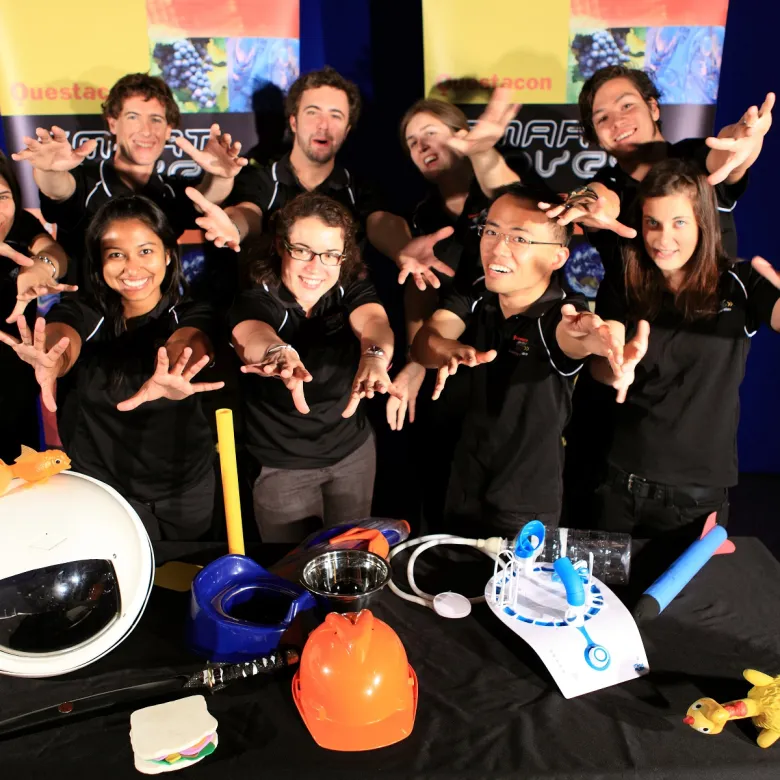 Questacon Smart Moves presenters